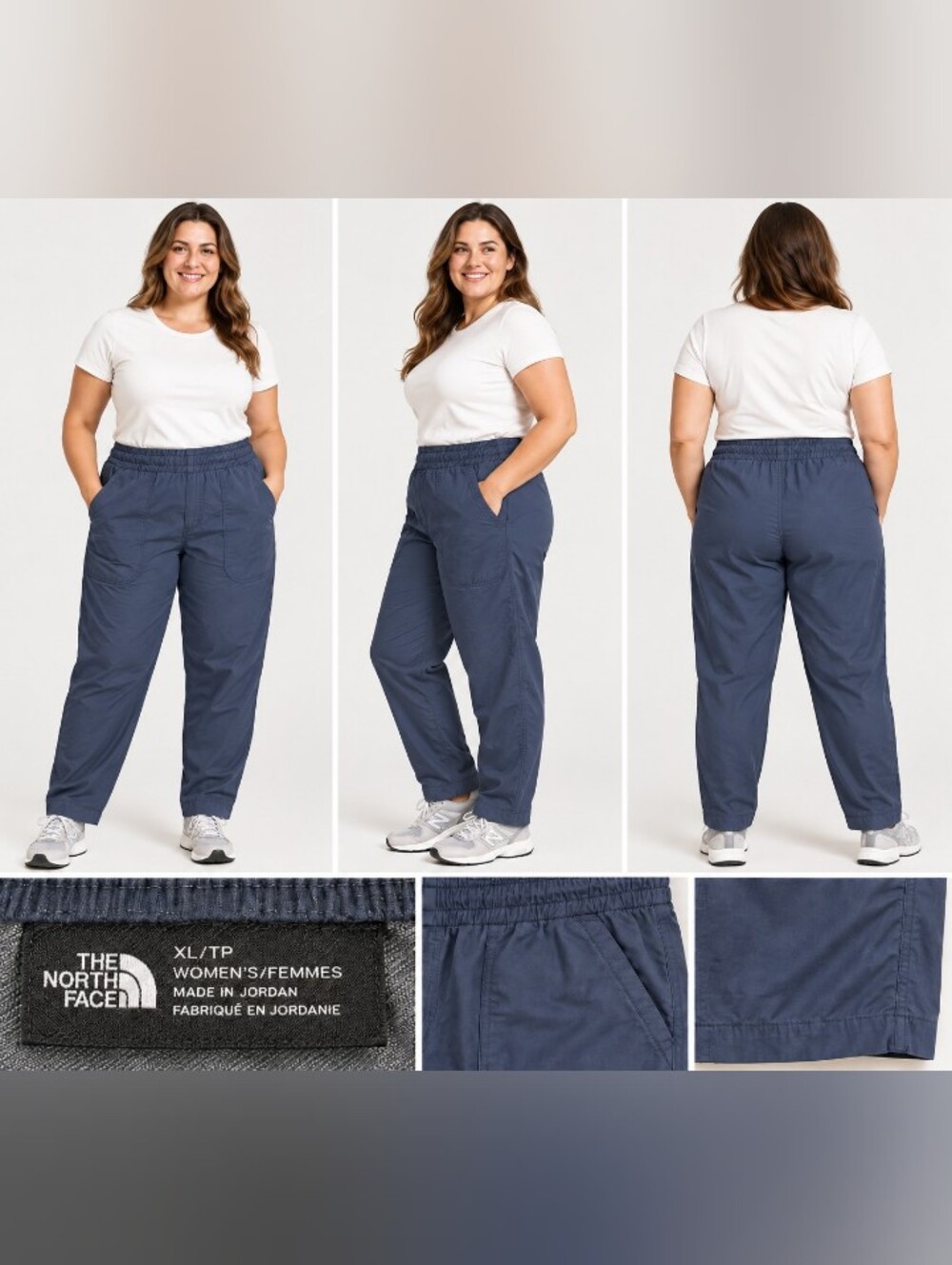 The North Face Womens Track Joggers in Navy